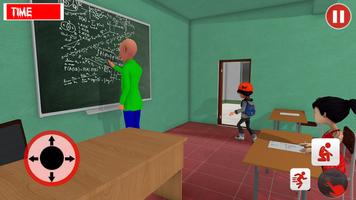 پوستر Angry Scary Baldi Math Teacher