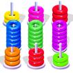 ”Color Hoop Stack Puzzle Games