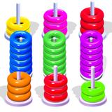 Color Hoop Stack Puzzle Games
