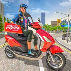 Скачать Pizza Delivery Girl Simulator APK