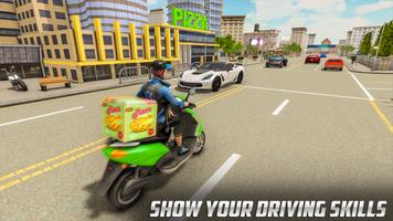 Pizza Delivery Girl Simulator تصوير الشاشة 1