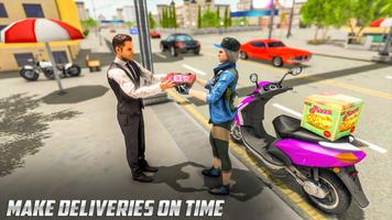 Pizza Delivery Girl Simulator تصوير الشاشة 2