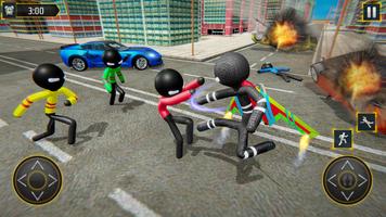 Stickman Flying Jet Super Rescue Hero تصوير الشاشة 2