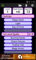 Fifth Edition Character Sheet تصوير الشاشة 3