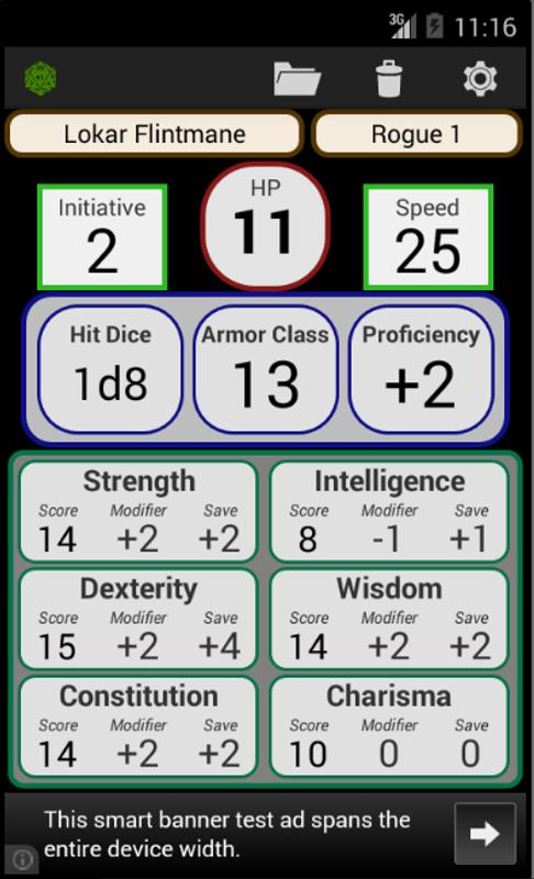 fifth edition character sheet for android apk download