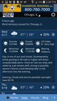 برنامه‌نما WGN Weather عکس از صفحه