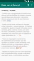 Dicas para o Carnaval 截图 1