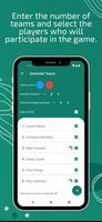 Game Teams Generator تصوير الشاشة 2