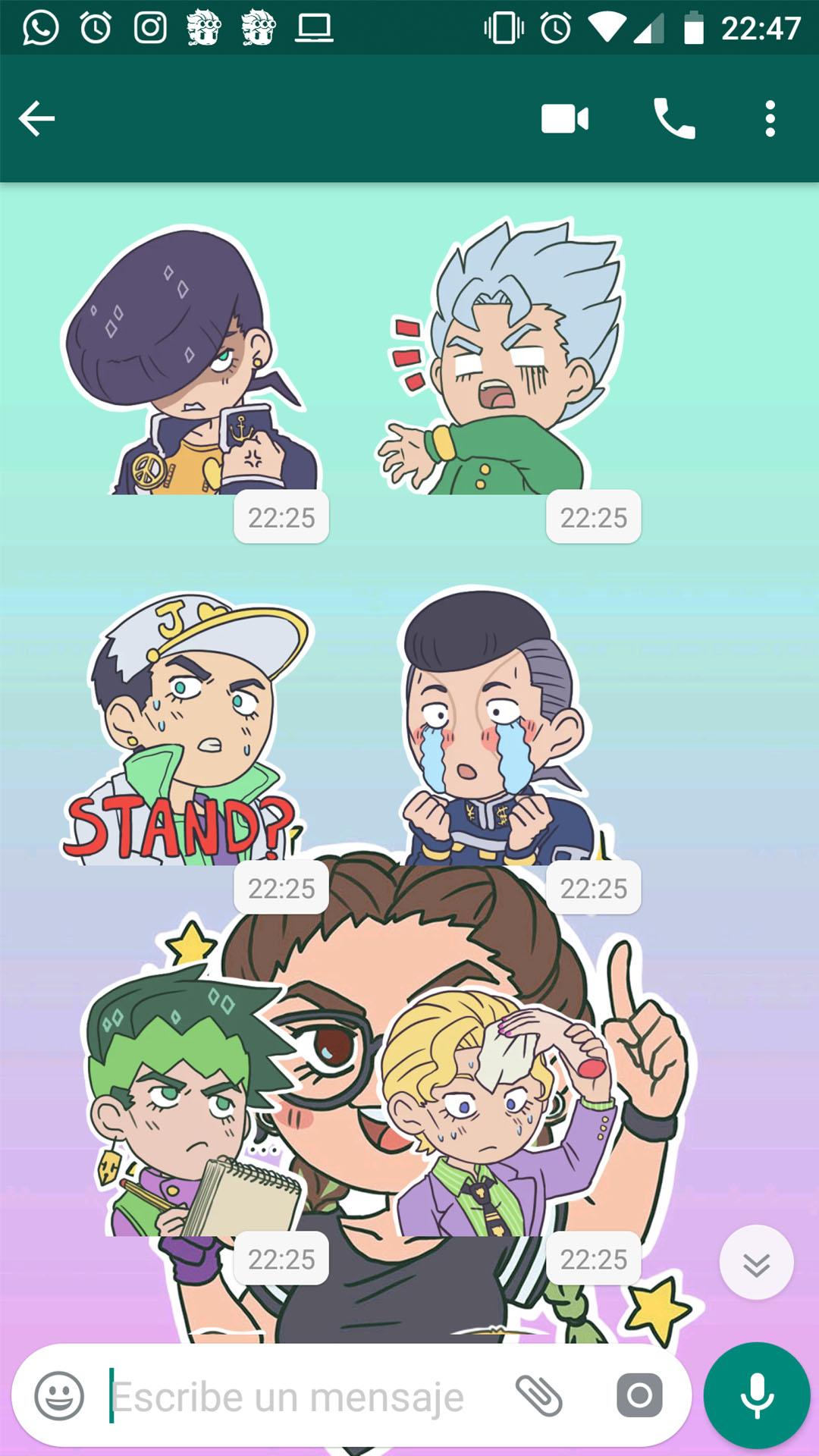 Jojo stickers for whatsapp Main Image