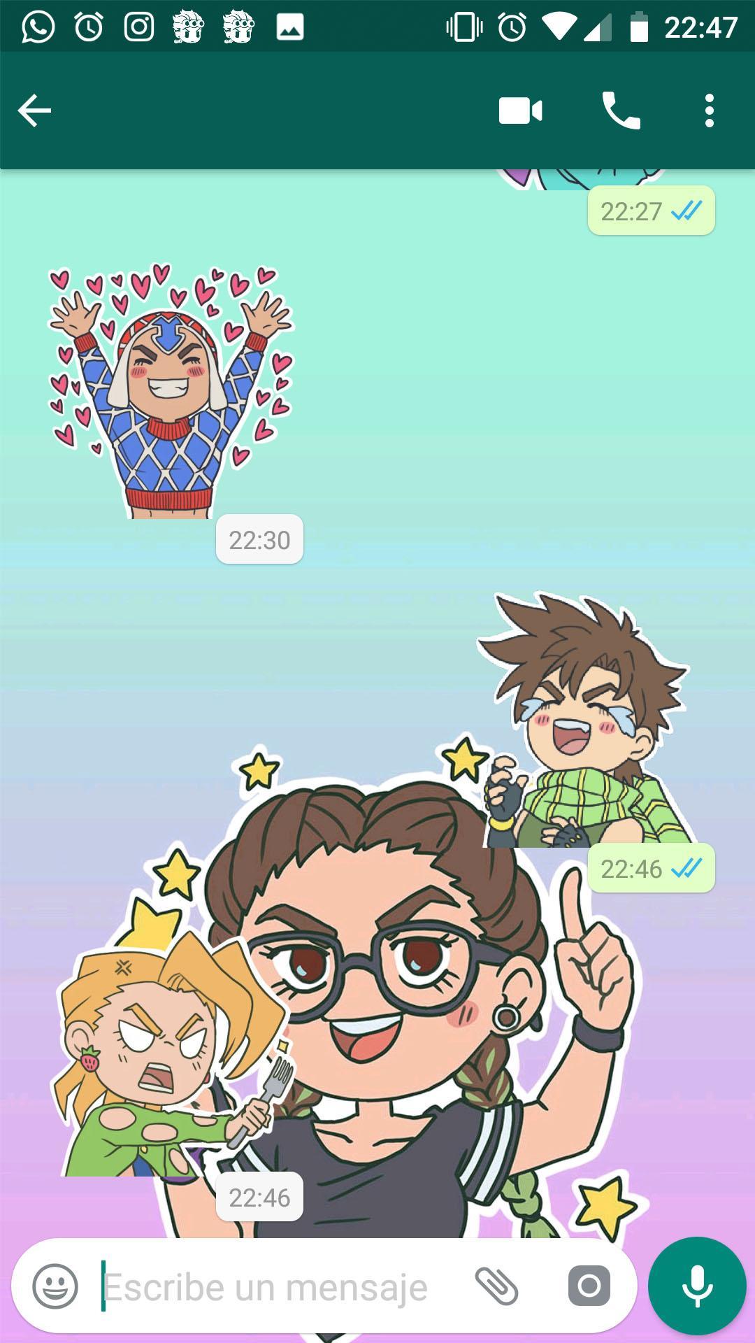 Jojo whatsapp stickers