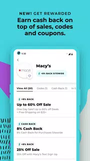 RetailMeNot: Cash Back & Codes