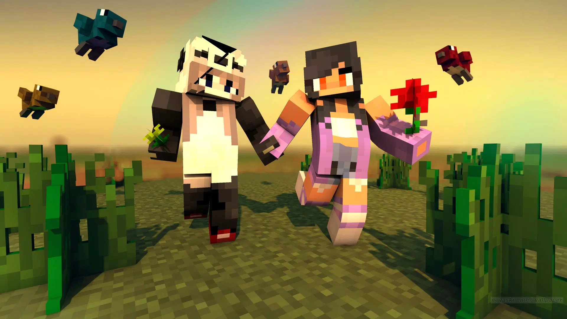 Nova Skin Minecraft Full HD wallpaper