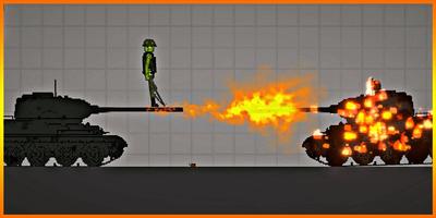 Melon Playground Tanks Mod screenshot 1