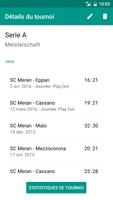 Statistiques Handball capture d'écran 1