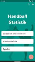 Handball Statistik Plakat