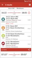 Timetable South Tyrol captura de pantalla 3