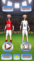 England Football Juggler पोस्टर