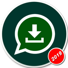 Status Downloader for Whatapp 2019 Status Saver أيقونة