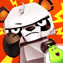Cranky Bamboo! - Grumpy animal vs angry volcano APK