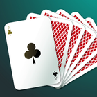 juego de cartas de blackjack icono