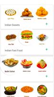 Indian Sweets Hindi Wastickers پوسٹر