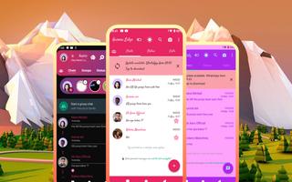 GB WA Mod Pink Fanatic APK App 截图 2