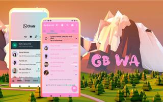 GB WA Mod Pink Fanatic APK App スクリーンショット 3