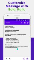 Message Editor & Sender скриншот 2
