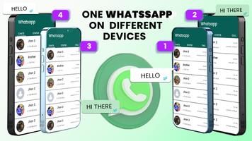 Whatsweb CloneApp: whatscanner الملصق