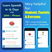 Learn Spanish in Urdu. Speak Spanish 5000 Phrases स्क्रीनशॉट 1