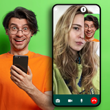 Fake Chat with girlfriend App icono