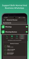 WhatsCall Blocker For WhatsApp capture d'écran 1