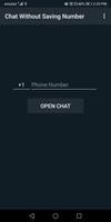 پوستر Chat Without Saving Number