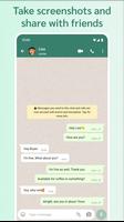 WhatsChat: Fake chat for prank تصوير الشاشة 1