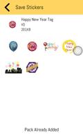 New Year Stickers 2019 For WhatsApp - WAStickerApp स्क्रीनशॉट 3