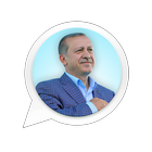 Recep Tayyip Erdoğan Çıkartmaları(WAStickerApps) 圖標