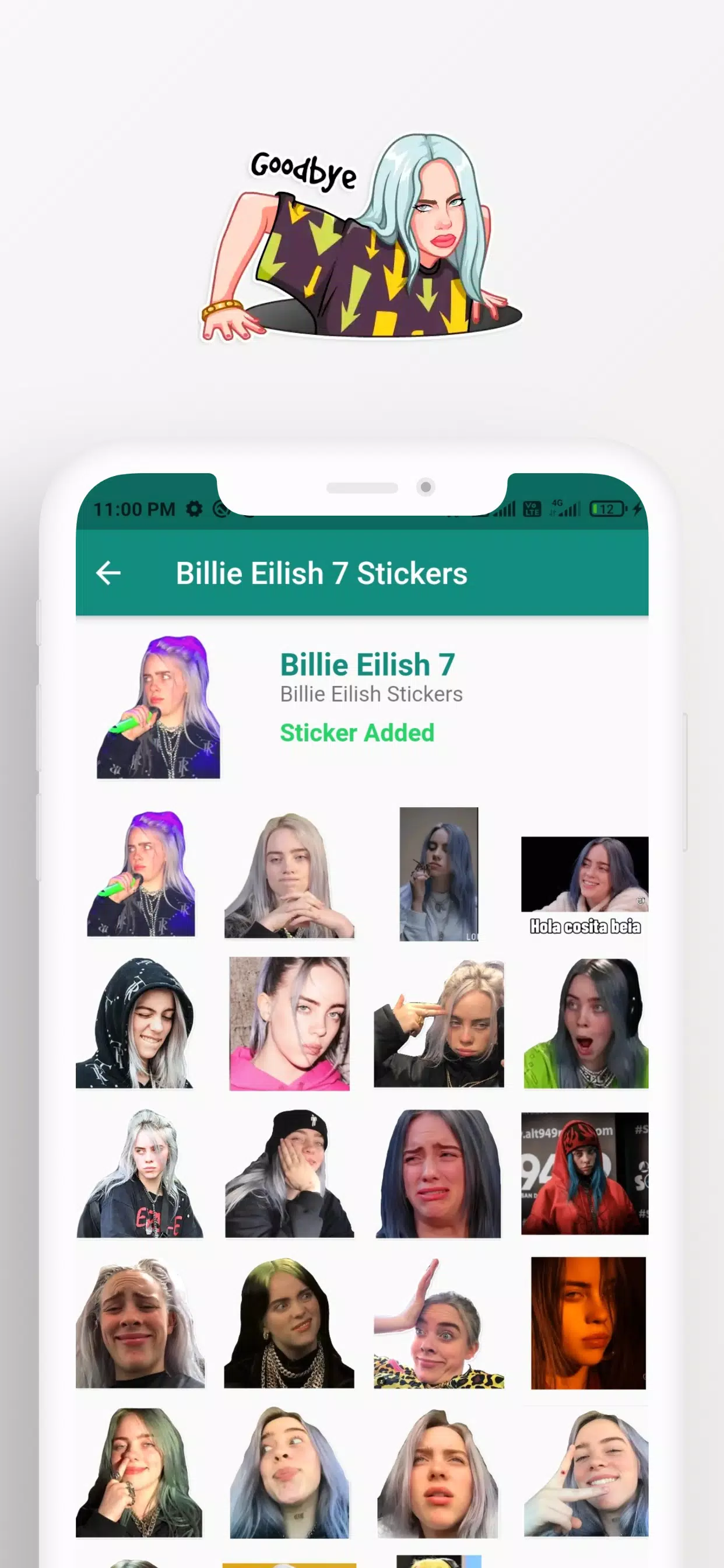 billie eilish stickers for android apk download