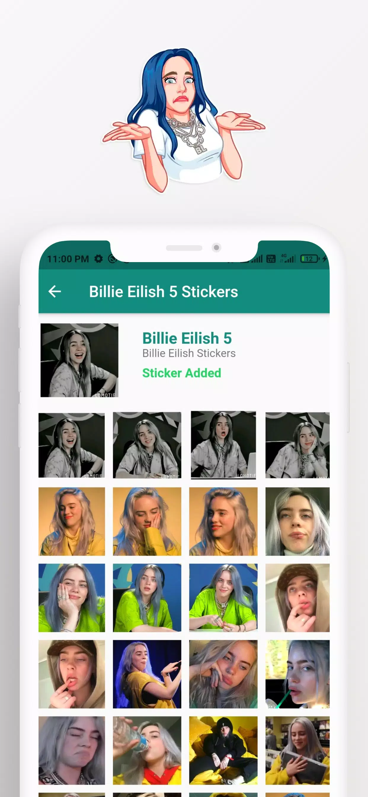 billie eilish stickers for android apk download