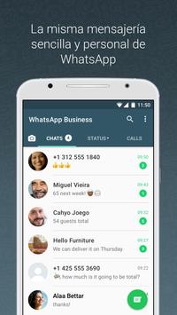 WhatsApp Business captura de pantalla 3