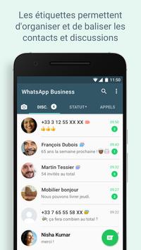 WhatsApp Business capture d'écran 2