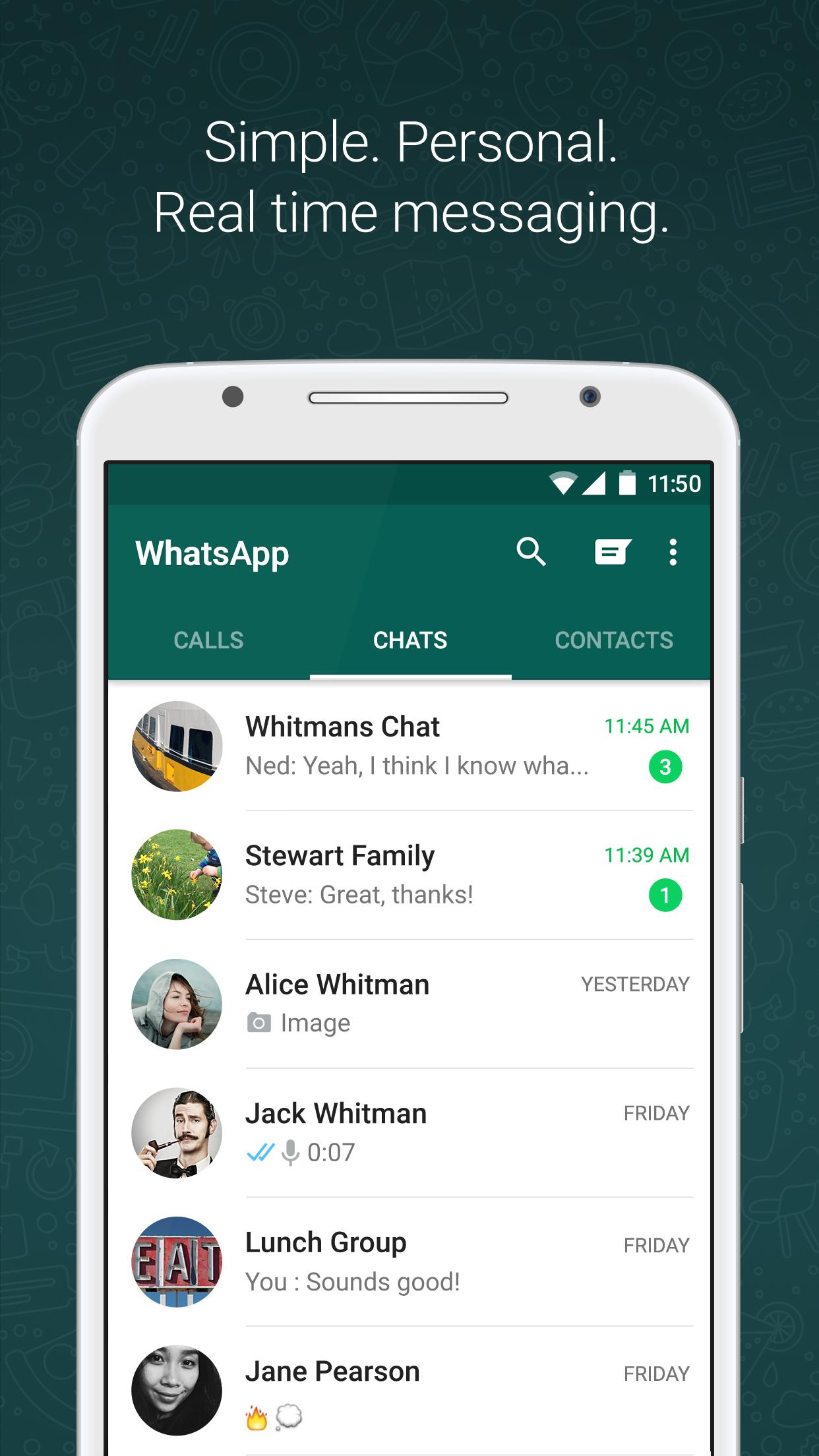 Download Aplikasi WhatsApp pada Android