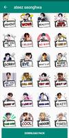 Ateez Sticker WAStickerApps 포스터