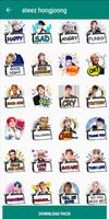 Ateez Sticker WAStickerApps اسکرین شاٹ 3