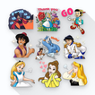 Sticker WA Cartoon Princess Lo