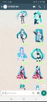 Chat Sticker WA Hatsune Miku A-poster