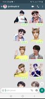 Stiker WA Hyunjin Stray Kids Korean WAStickerApps Affiche