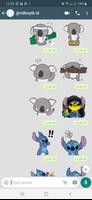 Stickers WA Koala Stitch For W syot layar 1