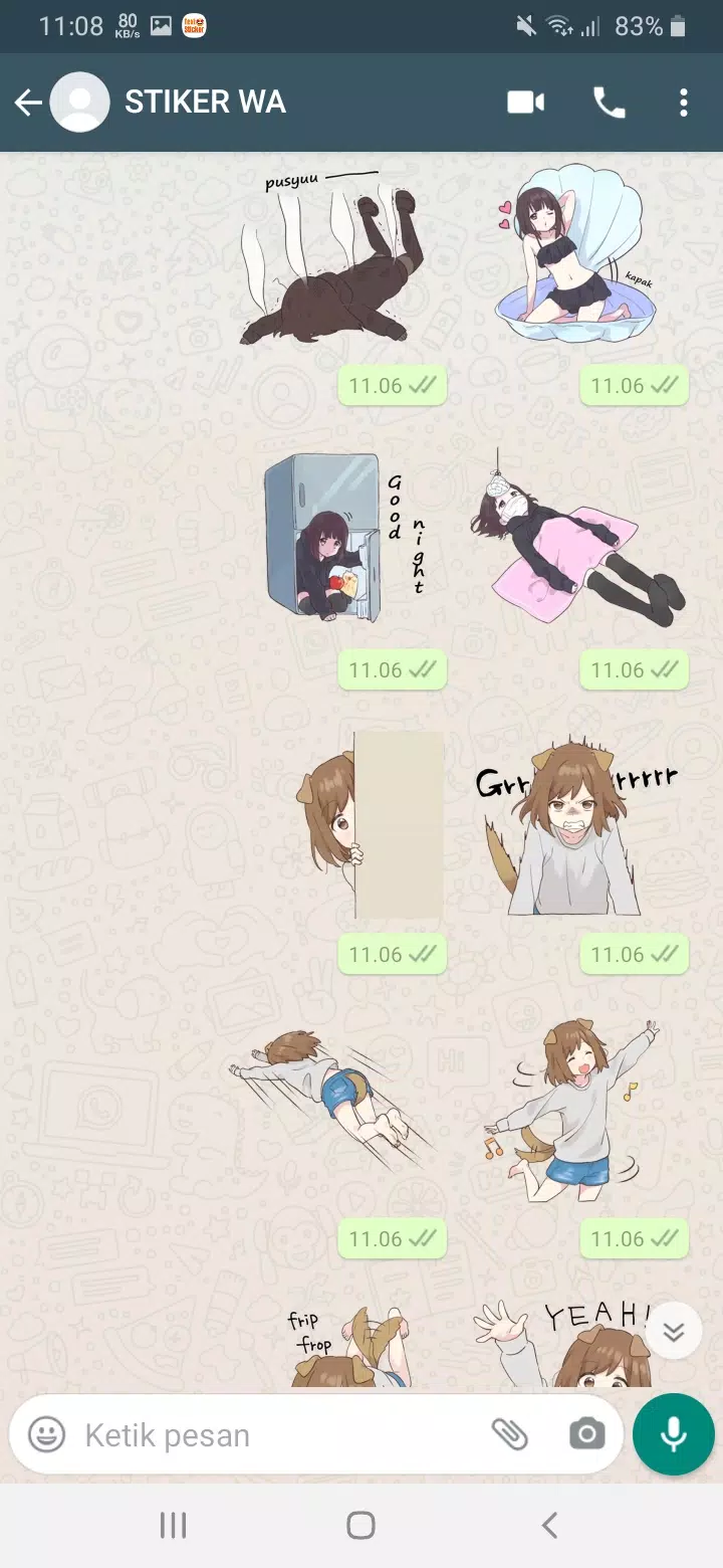 Menhera chan Stickers for WhatsApp - WAStickerApps - Free download and  software reviews - CNET Download