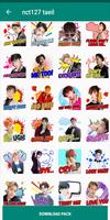 NCT 127 Korean Meme WAStickerApps Affiche