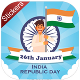 Republic Day - 26 January - Stickers for WhatsApp icône